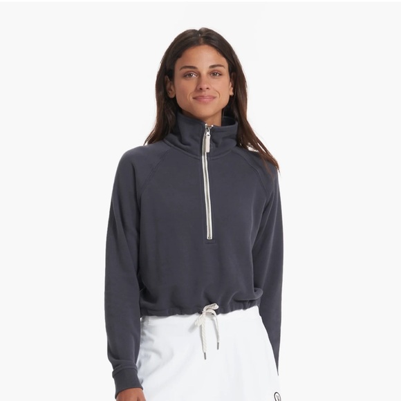 Vuori Sweaters - Navy blue Sedona Vuori half zip